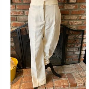 Stella McCartney Slim Leg cream Trousers Size 36